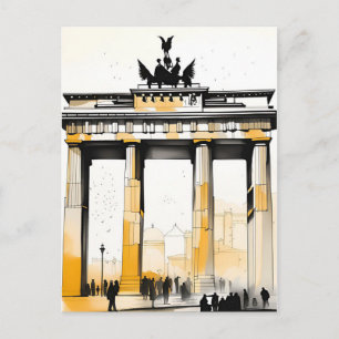 Carte Postale Porte de Brandebourg Allemagne