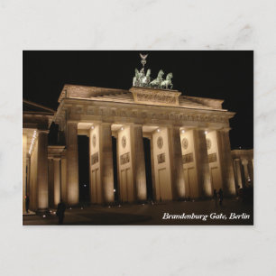 Carte Postale Porte de Brandebourg, Berlin