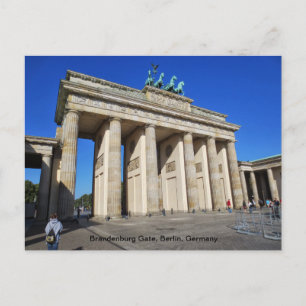 Carte Postale Porte de Brandebourg, Berlin, Allemagne