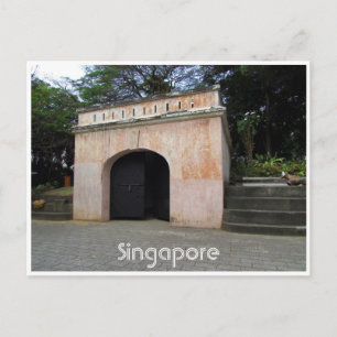 Carte Postale porte de conservation du fort