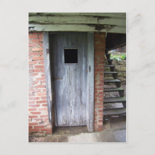 Carte Postale Porte de couleur