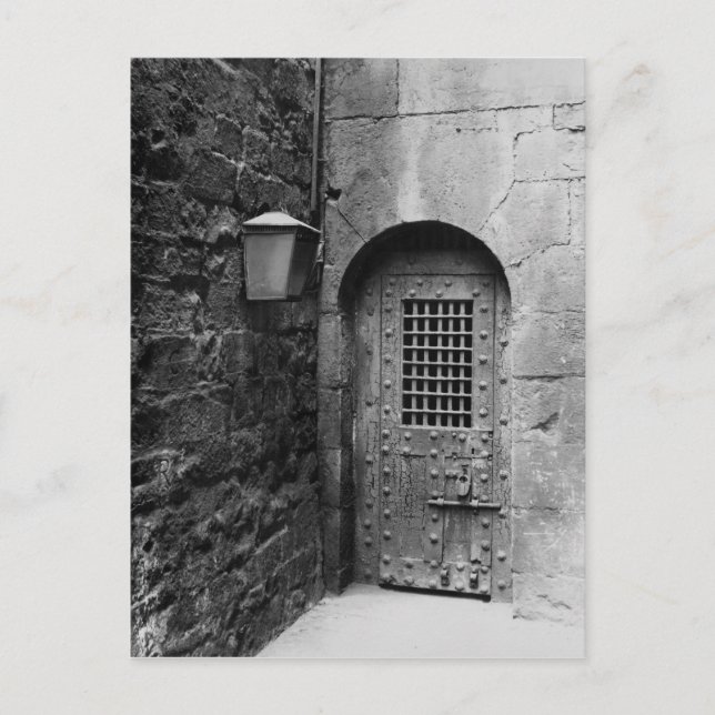 Carte Postale Porte de la prison de Newgate (Devant)