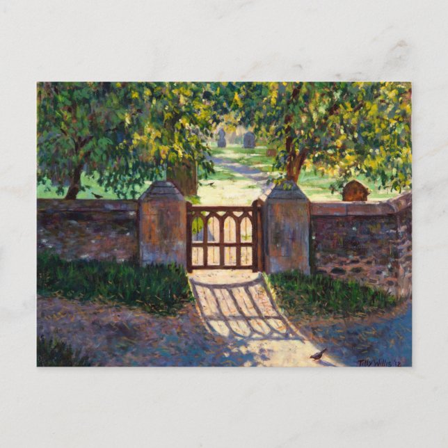 Carte Postale Porte de l'église 2012 (Devant)