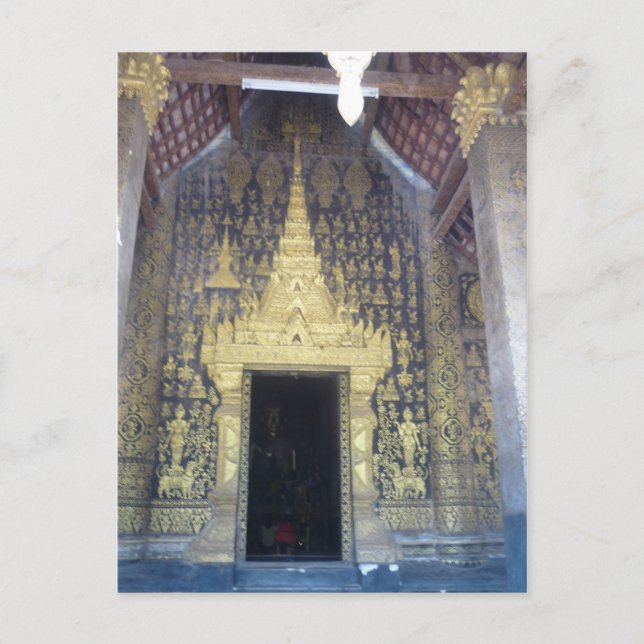 Carte Postale porte de luang (Devant)
