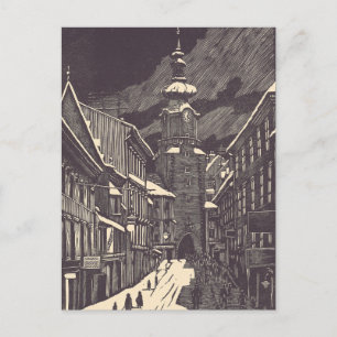 Carte Postale Porte de Michel à Bratislava Medieval Tower