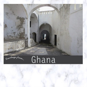Carte Postale Porte de non retour au Cap Coast Castle Ghana