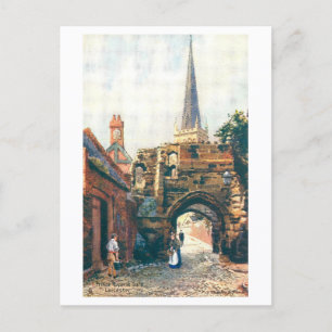 Carte Postale Porte de Prince Rupert, Leicester, Angleterre vint