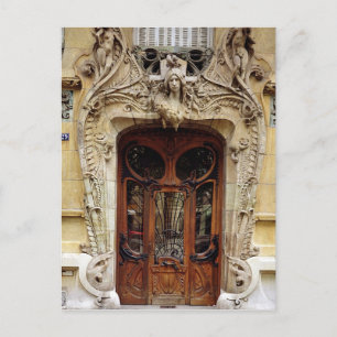 Carte Postale Porte d'entrée des appartements