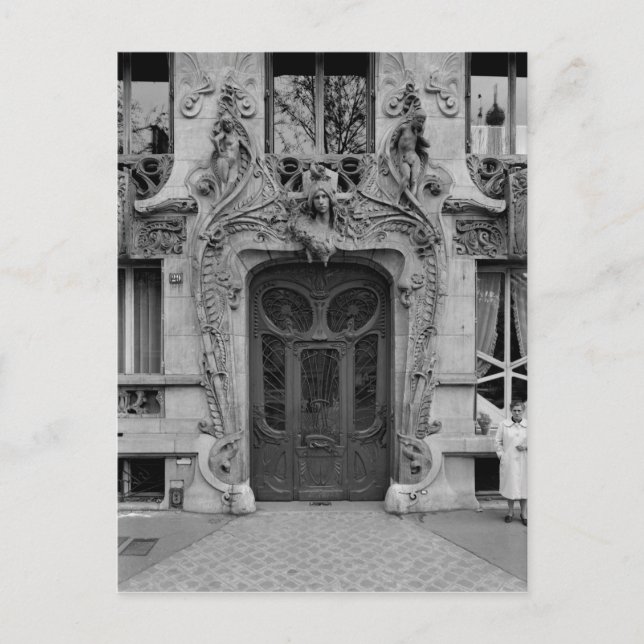 Carte Postale Porte d'entrée des appartements 2 (Devant)