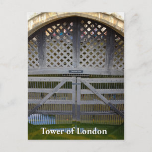 Carte Postale Porte des Traiteurs, Tour de Londres, Angleterre R