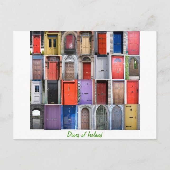 Carte Postale porte d'Irlande (Devant)