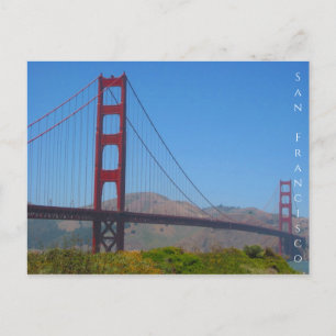 Carte Postale porte d'or san fran