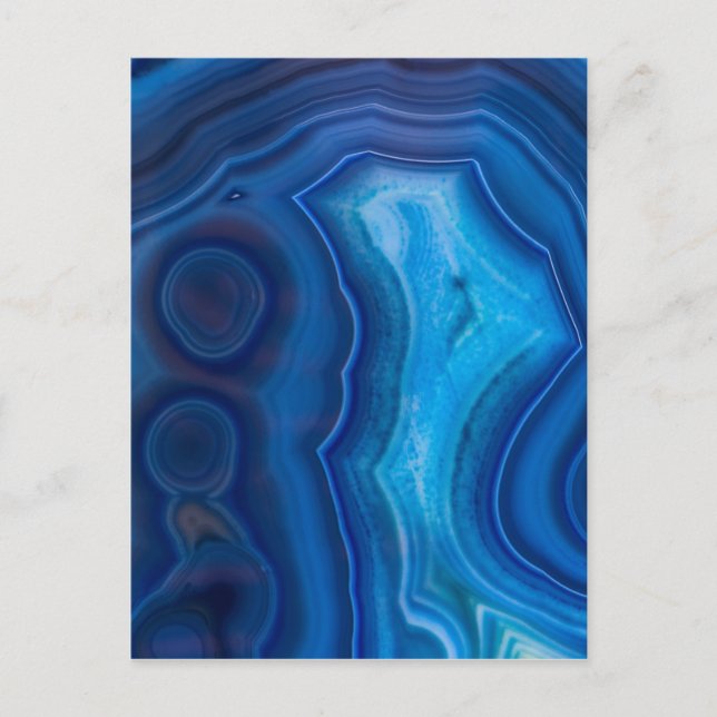 Carte Postale Porte du lagon bleu profond (Devant)