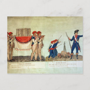 Carte Postale Porte du modèle de la Bastille