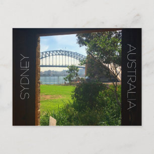 Carte Postale porte du port de sydney