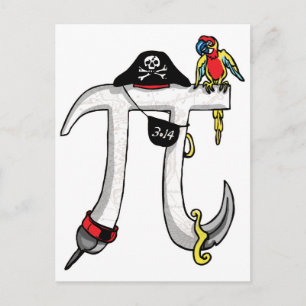 Carte Postale Porte-Jour Pirate