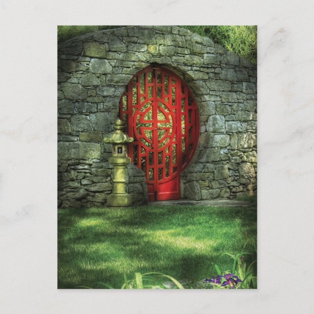 Carte Postale Porte - La porte de la Lune (Devant)