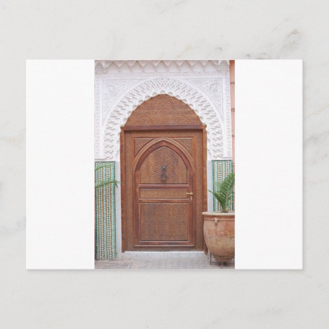 Carte Postale Porte marocaine (Devant)