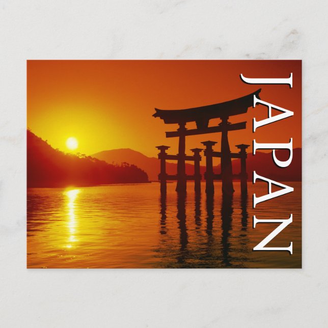 Carte Postale Porte O-Torii, sanctuaire Itsukushima | Miyajima,  (Devant)