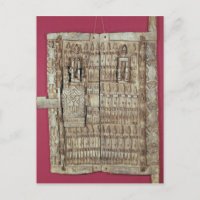 Porte sculptée pour un grenier