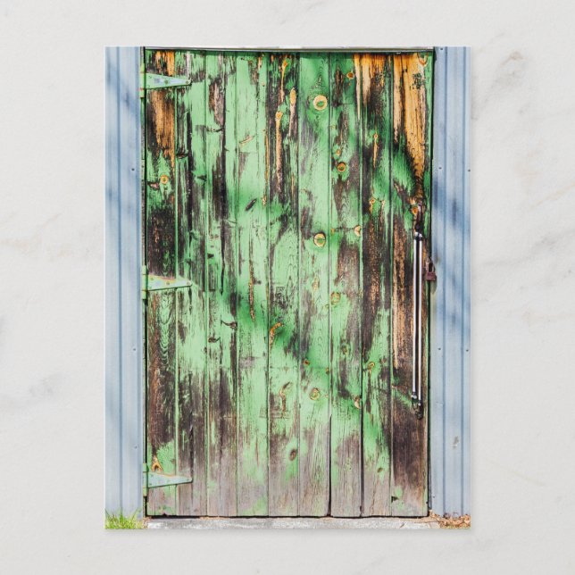 Carte Postale Porte verte (Devant)