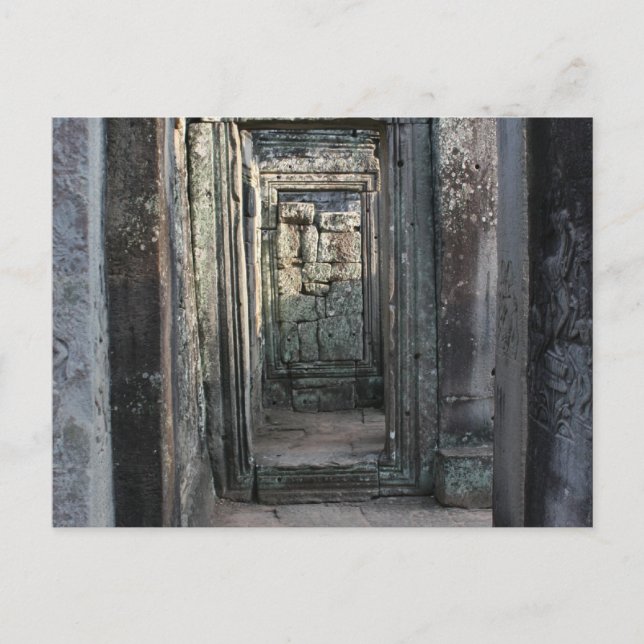 Carte Postale portes d'angkor prohm (Devant)