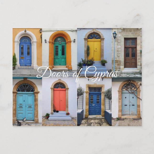 Carte Postale Portes de Chypre (Devant)