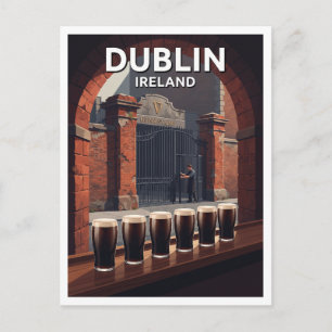 Carte Postale Portes de la brasserie Guinness, St. James's Gate