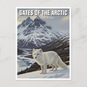 Carte Postale Portes de l'Alaska du parc national de l'Arctique