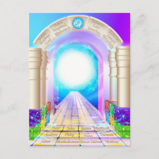 Carte Postale Portes de perle