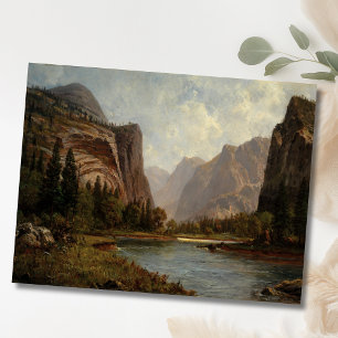 Carte Postale Portes du Yosemite - Albert Bierstadt