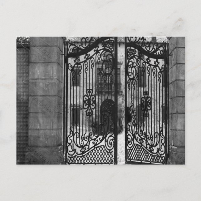 Carte Postale Portes Pont Windows Retour artistique+Don (Devant)