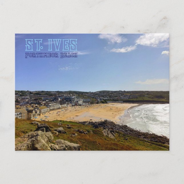 Carte Postale Porthmeor Beach (Devant)
