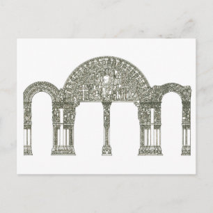 Carte Postale Portico de la Gloria. Saint Jacques de Compostelle