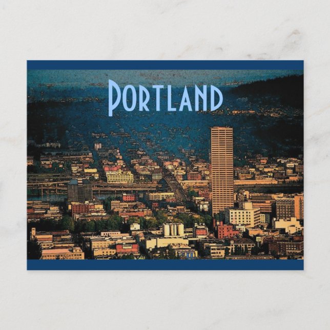 Carte postale Portland (Devant)