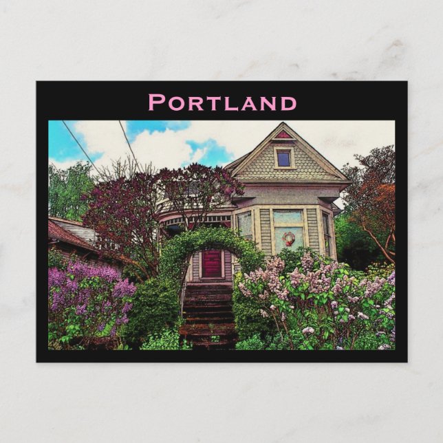 Carte postale Portland (Devant)