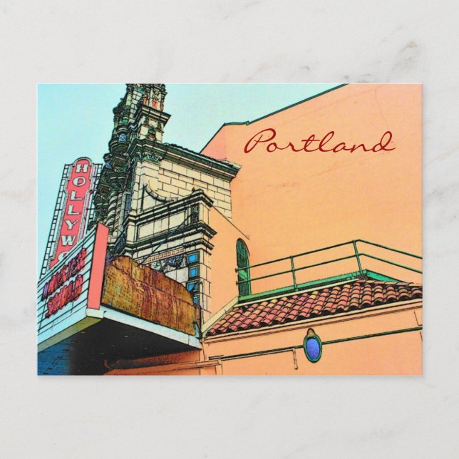 Carte postale Portland (Devant)