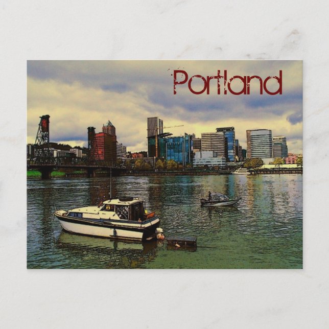Carte postale Portland (Devant)