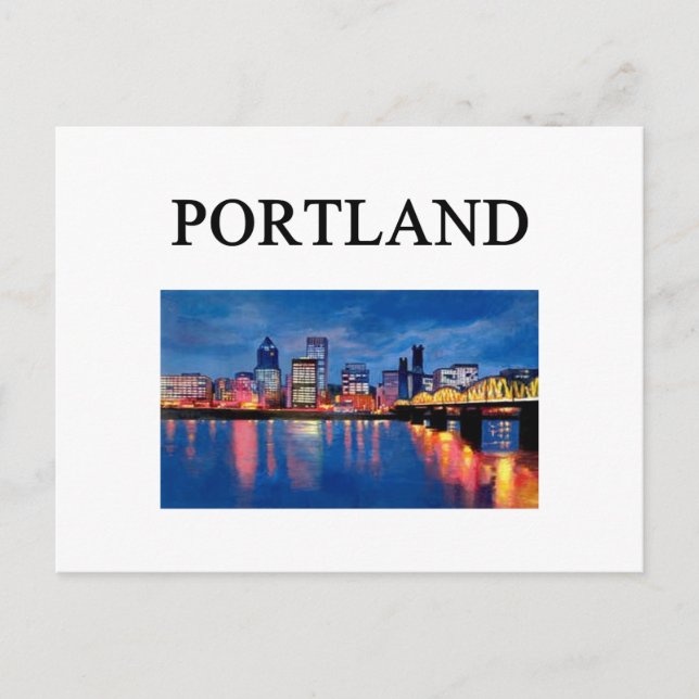 CARTE POSTALE PORTLAND (Devant)