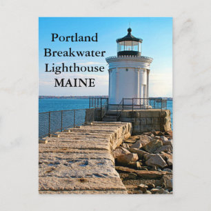 Carte Postale Portland Breakwater Lighthouse, Maine Postcard