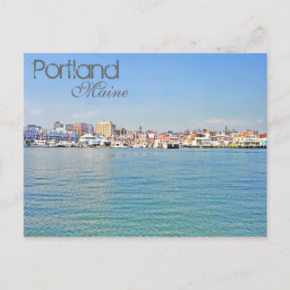 Carte Postale Portland, Maine, États-Unis