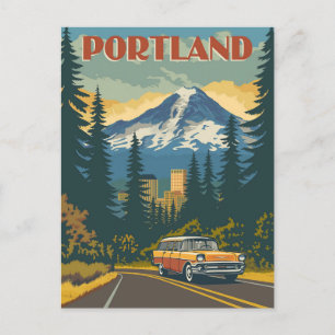 Carte Postale Portland, Oregon