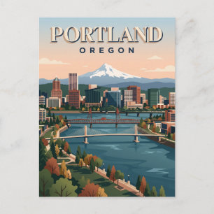 Carte Postale Portland Oregon