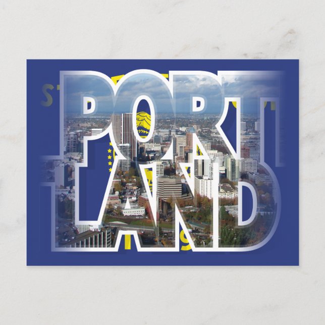 Carte Postale Portland, Oregon Postcard (Devant)