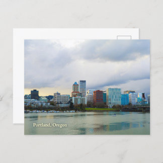 Carte Postale Portland, Oregon Postcard City Skyline