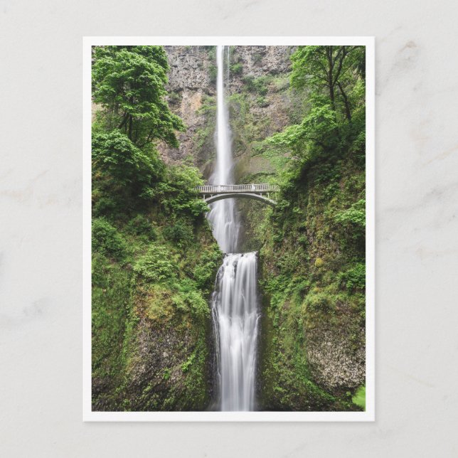 Carte Postale Portland Waterfall Oregon Columbia River Gorge (Devant)
