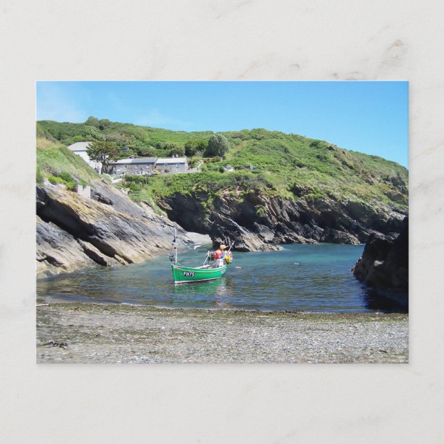 Carte Postale Portloe Cornouailles Angleterre (Devant)