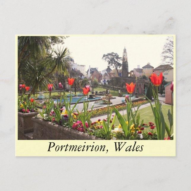 Carte Postale Portmeirion (Devant)