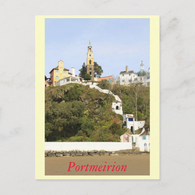 Carte Postale Portmeirion (Devant)