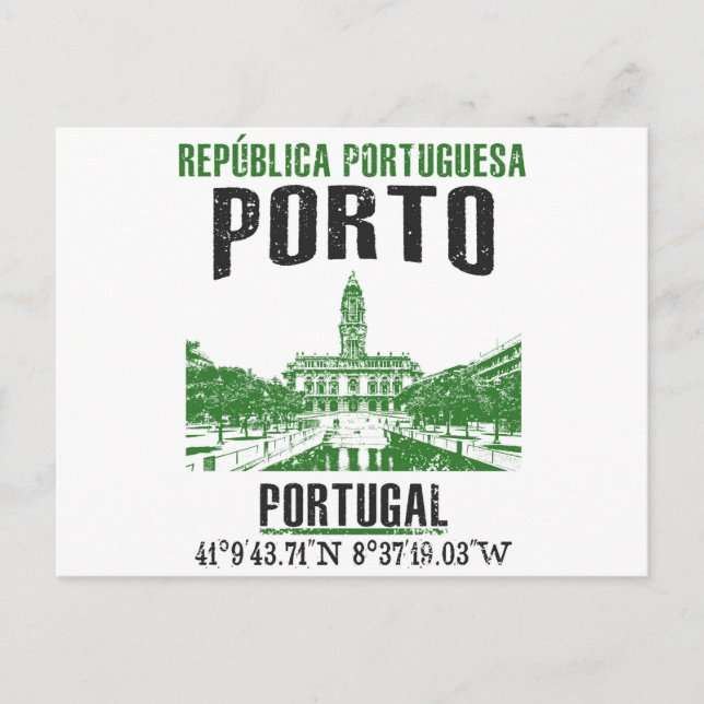 Carte Postale Porto (Devant)